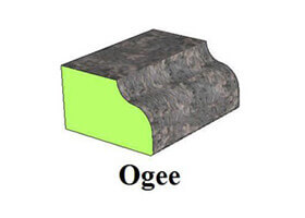 Countertop Edge Ogee
